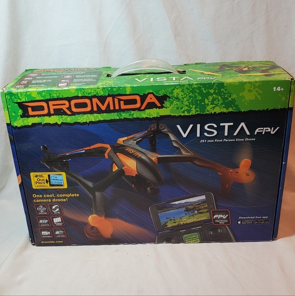 Dromida Vista FPV Drone with Camera WIFI FPV Mini Camera Hobbico LED Lights